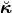 \breve{\boldsymbol{\kappa}}